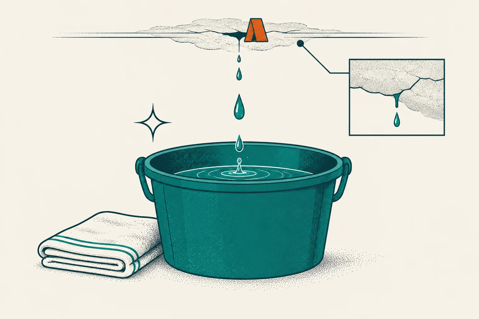 Emergency Roof Leak: Safe First Steps Before Help Arrives